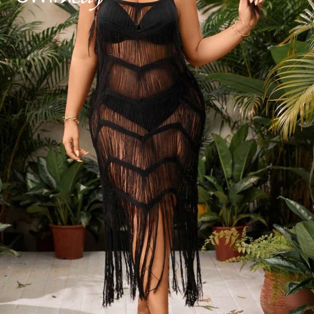 Black Fringe coverup